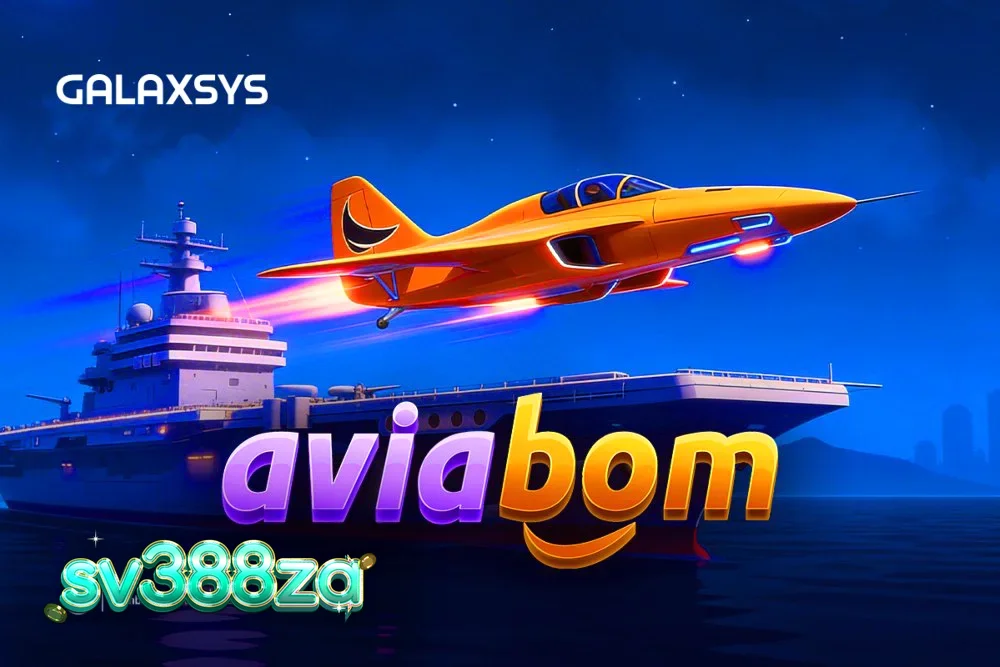 Tampilan visual pesawat dalam game Aviabom dari Galaxsys